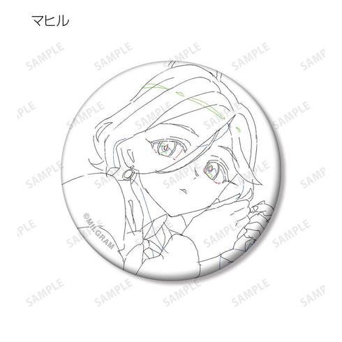 『MILGRAM -ミルグラム-』トレーディング原画缶バッジ ver.B(単位/BOX)【202510再販】